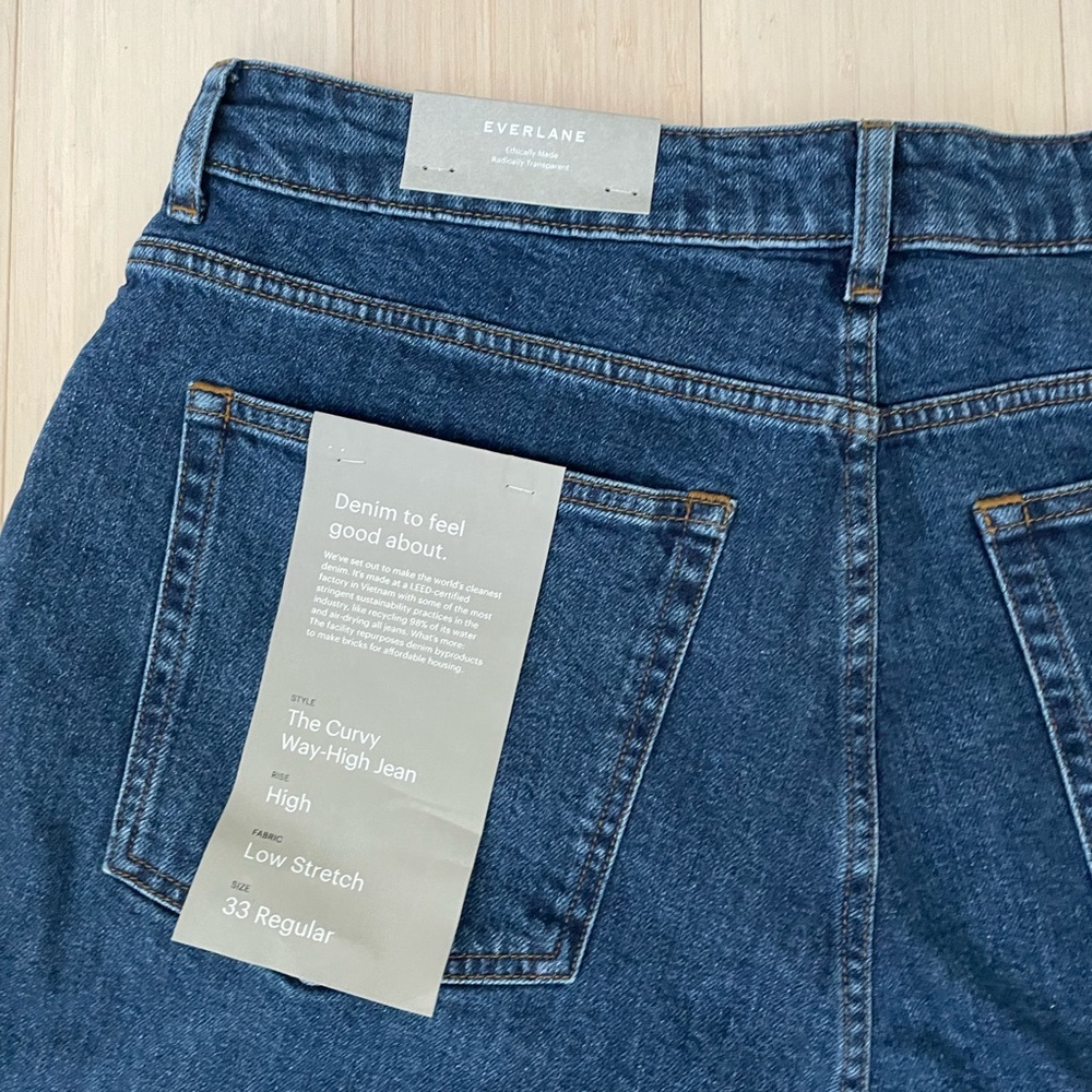 Everlane Curvy Way High Jean